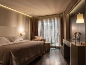 Posteľ alebo postele v izbe v ubytovaní Saz City Life Boutique Hotel