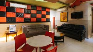 Posezení v ubytování RedDoorz at Timog Avenue Quezon City