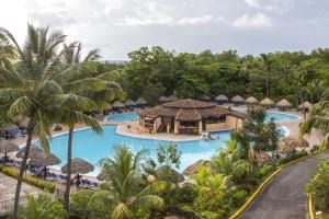 an aerial view of the pool at the resort at Barceló Montelimar All Inclusive in Montelimar