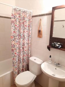 Kupatilo u objektu Apartamentos Rurales Fuente de Marzo