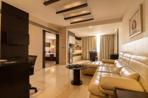พื้นที่นั่งเล่นของ Halcyon Hotel Residences Koramangala - Bangalore