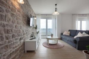 Posezení v ubytování APARTMANI Mirona - Tučepi