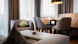 Posezení v ubytování A Casa Elements