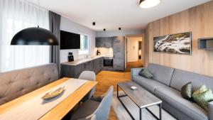 Posezení v ubytování A Casa Elements