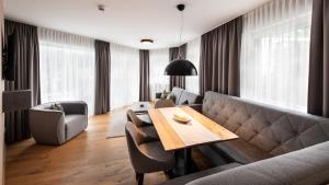 Posezení v ubytování A Casa Elements