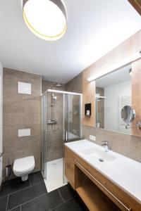 Koupelna v ubytování A Casa Elements