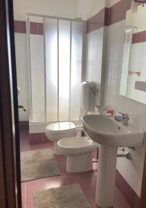 Koupelna v ubytování ALBERGO 900Strati