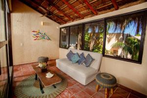 Posezení v ubytování Holbox Dream Beachfront Hotel