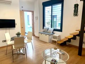 Et tv og/eller underholdning på Homely Malaga Refino Loft D4