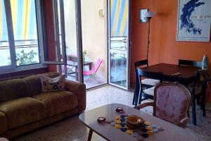 Khu vực ghế ngồi tại 4321 B&B Stazione Trastevere