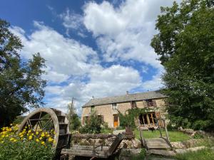 Zahrada ubytování Le Moulin de Razou
