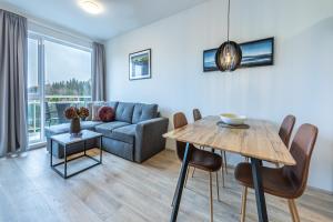 Posezení v ubytování Nortia Apartments