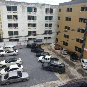 Budova, kde se aparthotel nachází