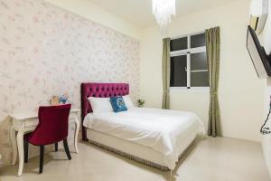 Postel nebo postele na pokoji v ubytování Square B&B