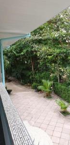 Zahrada ubytování La Digue Self-Catering Apartments