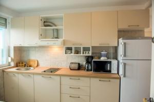 Een keuken of kitchenette bij Complex Maria Residence Apartment