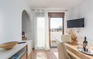 TV/Unterhaltungsangebot in der Unterkunft Apartments Spinotti