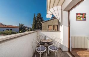 Ein Balkon oder eine Terrasse in der Unterkunft Apartments Spinotti