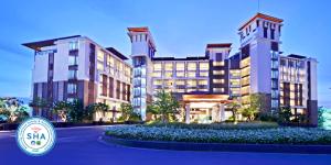 a rendering of the sha inn and resort at Summit Windmill Golf Suite Hotel at Suvarnabhumi in Bangna