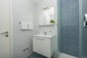 Koupelna v ubytování Apartmani Katarina