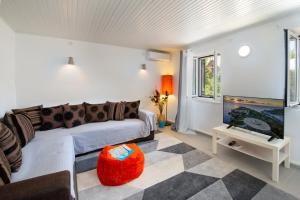 Posezení v ubytování garden home
