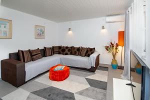 Posezení v ubytování garden home