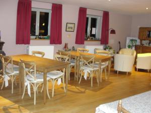 Posezení v ubytování B&B Hedera