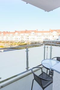 Un balcon sau o terasă la Apartamenty Świnoujście - Kwartał Róży Wiatrów II
