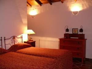 Postel nebo postele na pokoji v ubytování Monte Do Adail Turismo Rural Casa De Campo