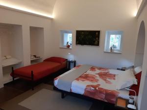 Postel nebo postele na pokoji v ubytování Alla Panoramica