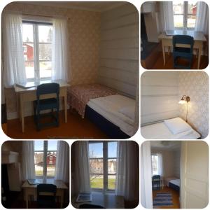 Lövånger Kyrkstad客房内的一张或多张床位