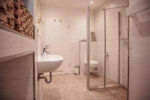 Koupelna v ubytování Ferienwohnung Am Altstadtring