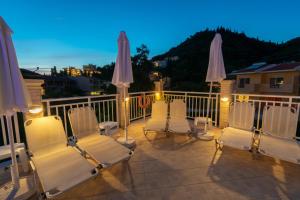 Balkón nebo terasa v ubytování Angelica Hotel