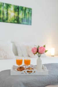 Posteľ alebo postele v izbe v ubytovaní Apartman Tragos