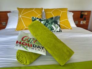Кровать или кровати в номере ANV HOLIDAY APARTMENTS