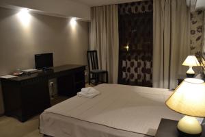 TV a/nebo společenská místnost v ubytování Hotel Condor