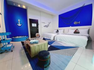 Letto o letti in una camera di 3Kiss Homestay
