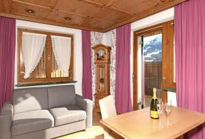 Posezení v ubytování Hotel St Hubertus