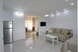 Posezení v ubytování Appartment Lux, 2 bedroom