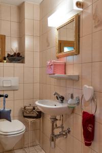 Kylpyhuone majoituspaikassa Chesa Pedra - Celerina