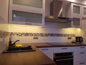 Dapur atau dapur kecil di Dom na Skraju