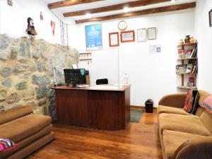 Istumisnurk majutusasutuses Picaflor Tambo Guest House