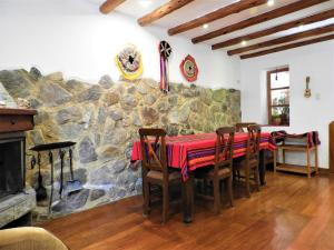 Istumisnurk majutusasutuses Picaflor Tambo Guest House