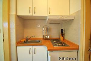 Kuchyň nebo kuchyňský kout v ubytování Apartment Martina Tučepi