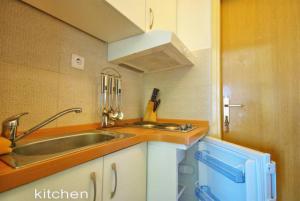 Kuchyň nebo kuchyňský kout v ubytování Apartment Martina Tučepi + 21 fotografií