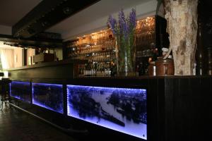 Lounge nebo bar v ubytování Hotel Weinlaube