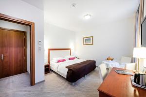 Katil atau katil-katil dalam bilik di Hotel Federale