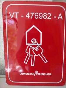 Certifikát, hodnocení, plakát nebo jiný dokument vystavený v ubytování Relax en la playa