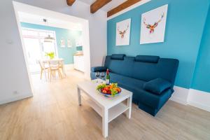 Posedenie v ubytovaní Lawendowe wzgórze Apartamenty