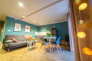 Posedenie v ubytovaní Lawendowe wzgórze Apartamenty